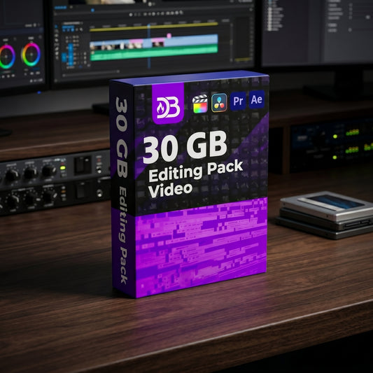 30GB Pack Video Editing
